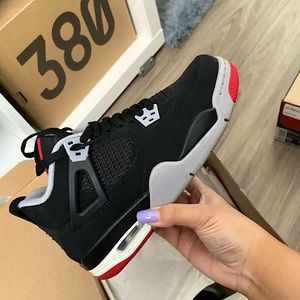 Jordan Bred 4s (GS 6.5Y) open to negotiate